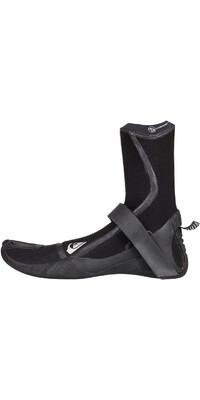 2024 Quiksilver Herre Highline 3mm Split Toe Sock Boot EQYWW03066 - Black